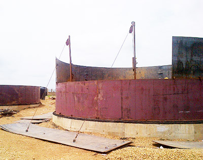 Tanks Fabrication and Construction